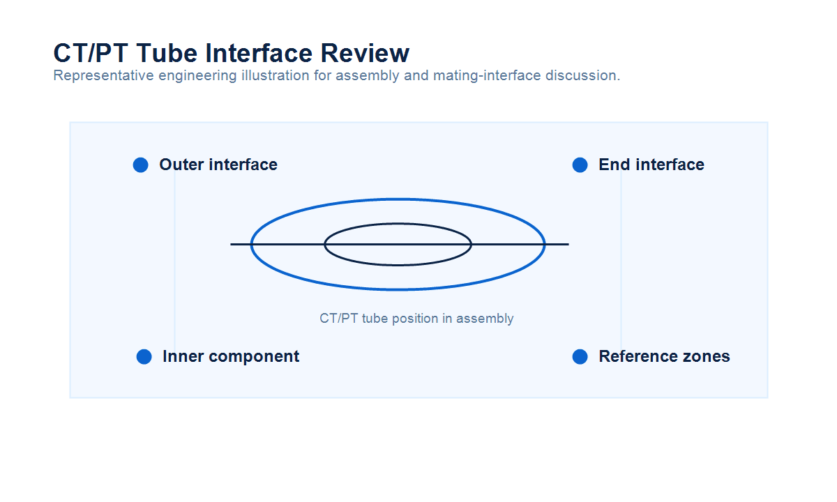 CT/PT insulation tube interface guide
